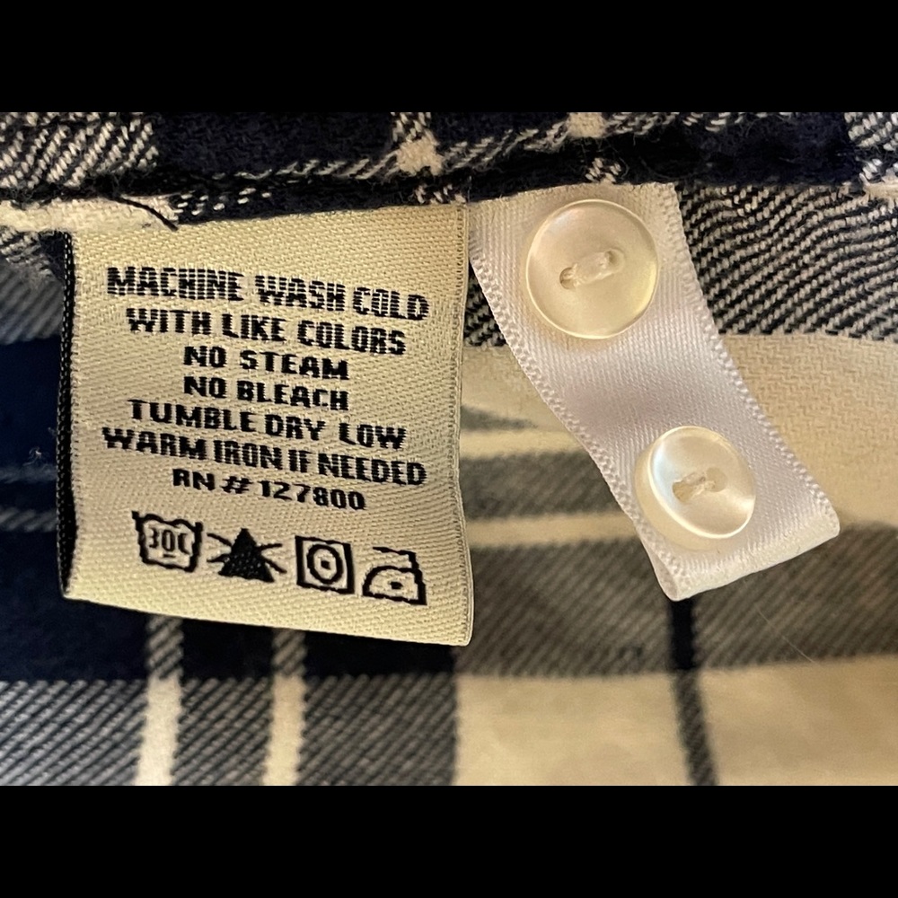 Button Down Flannel Shacket - Picture 4 of 9